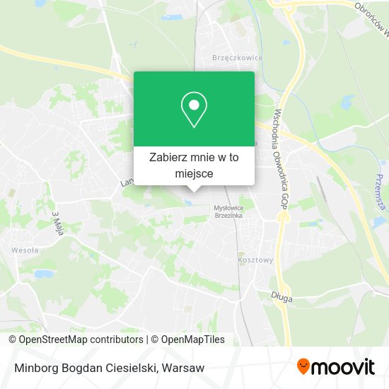 Mapa Minborg Bogdan Ciesielski