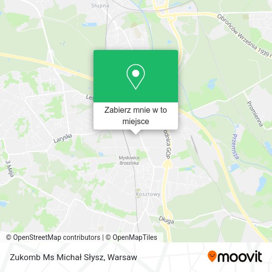 Mapa Zukomb Ms Michał Słysz