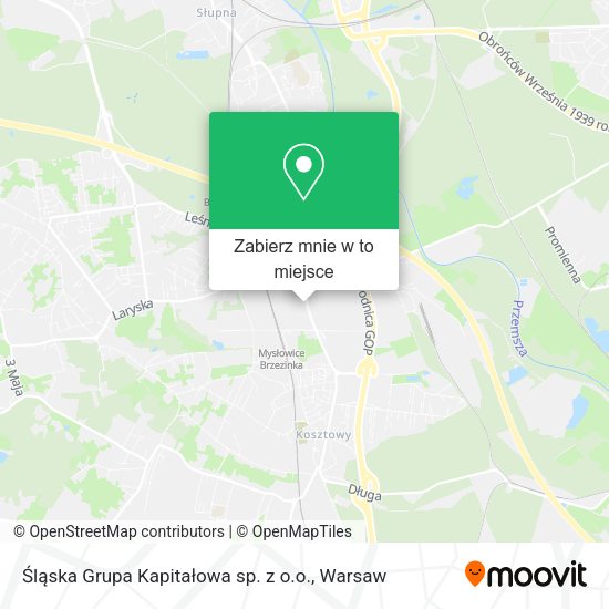 Mapa Śląska Grupa Kapitałowa sp. z o.o.