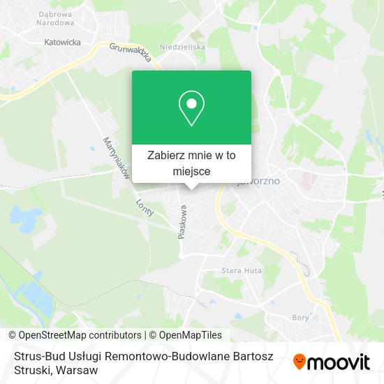 Mapa Strus-Bud Usługi Remontowo-Budowlane Bartosz Struski