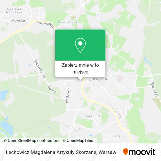 Mapa Lechowicz Magdalena Artykuły Skórzane