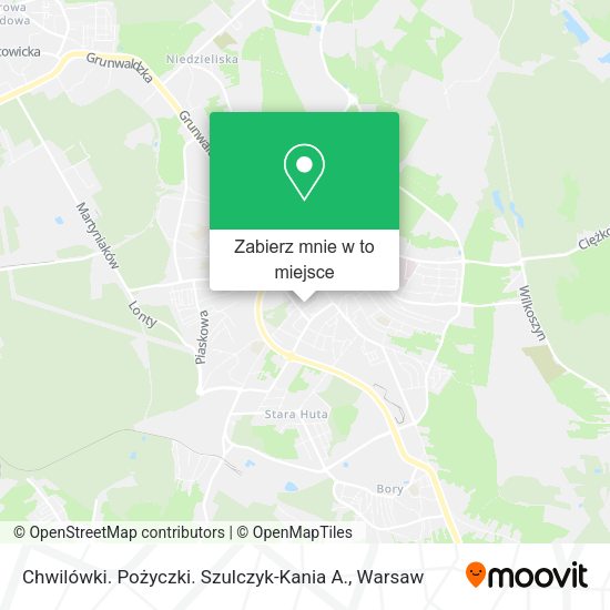 Mapa Chwilówki. Pożyczki. Szulczyk-Kania A.