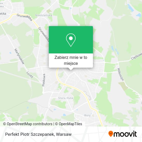 Mapa Perfekt Piotr Szczepanek