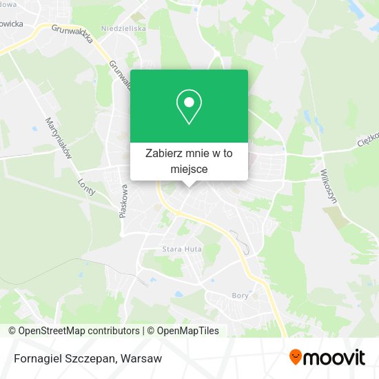 Mapa Fornagiel Szczepan