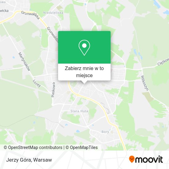 Mapa Jerzy Góra