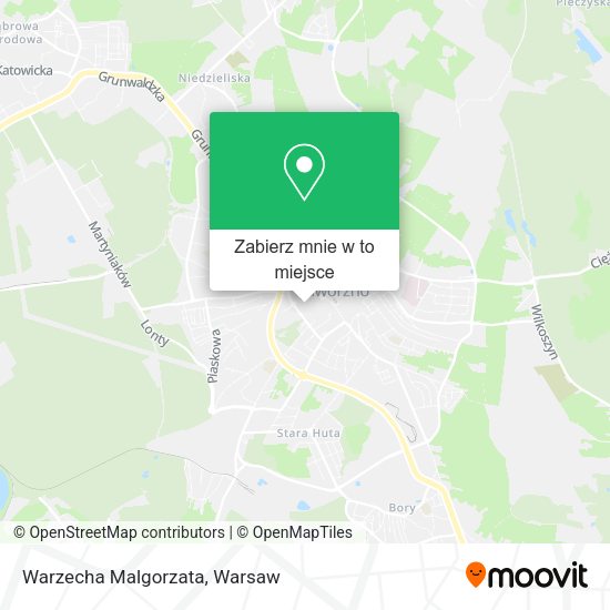 Mapa Warzecha Malgorzata