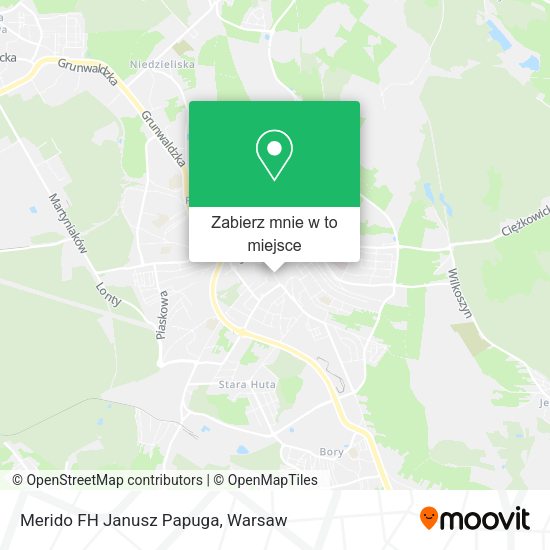 Mapa Merido FH Janusz Papuga