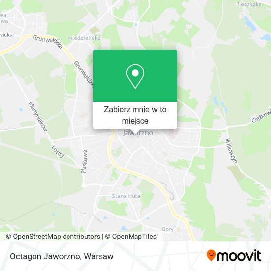 Mapa Octagon Jaworzno