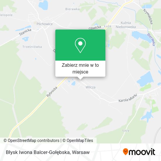 Mapa Błysk Iwona Balcer-Gołębska