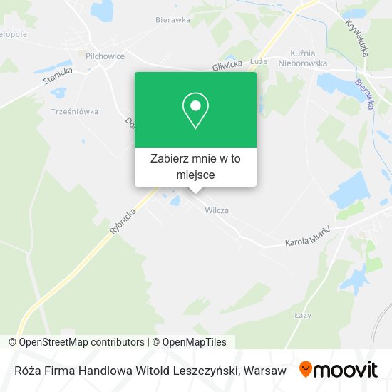 Mapa Róża Firma Handlowa Witold Leszczyński