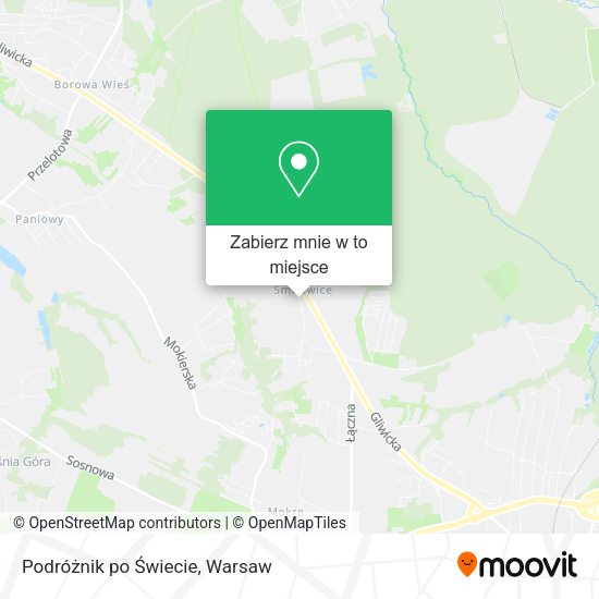 Mapa Podróżnik po Świecie