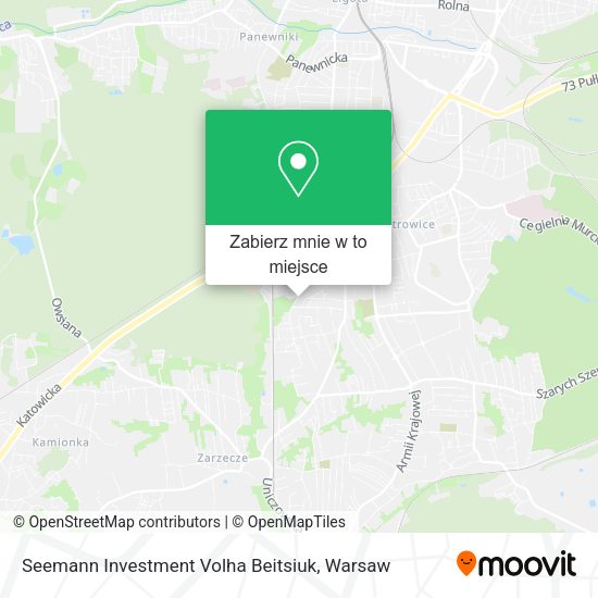 Mapa Seemann Investment Volha Beitsiuk