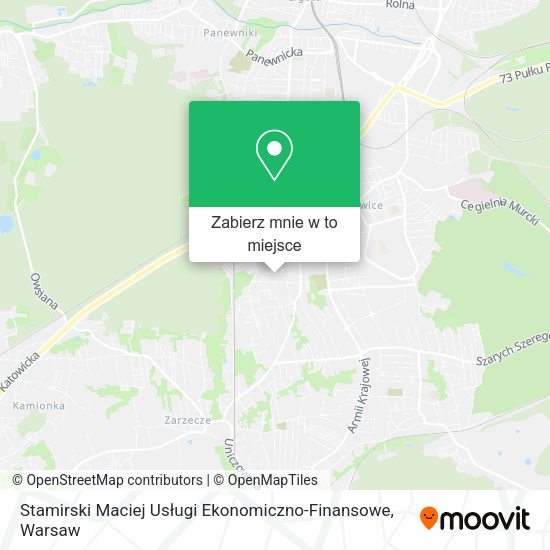 Mapa Stamirski Maciej Usługi Ekonomiczno-Finansowe