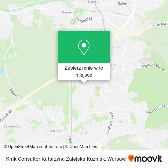 Mapa Kmk-Consultor Katarzyna Zalejska-Kuźniak