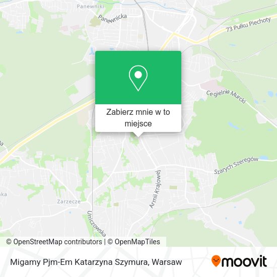 Mapa Migamy Pjm-Em Katarzyna Szymura