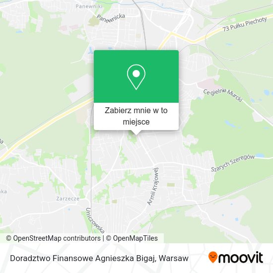 Mapa Doradztwo Finansowe Agnieszka Bigaj