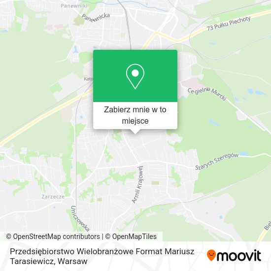 Mapa Przedsiębiorstwo Wielobranżowe Format Mariusz Tarasiewicz