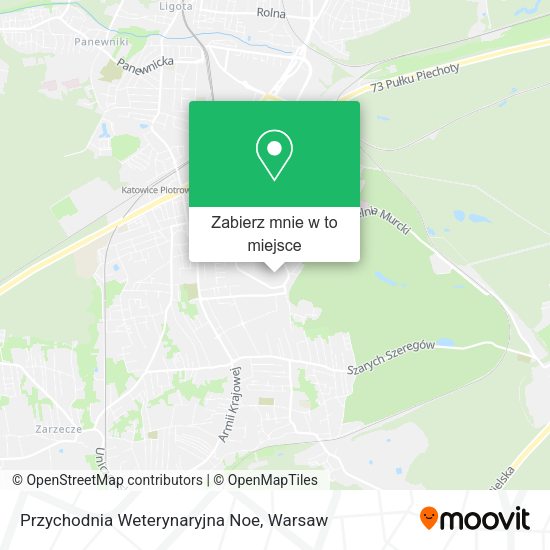 Mapa Przychodnia Weterynaryjna Noe