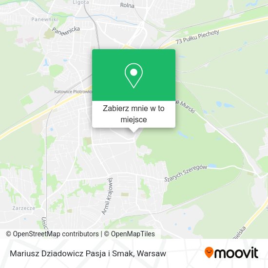 Mapa Mariusz Dziadowicz Pasja i Smak