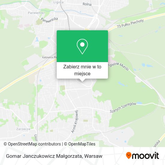 Mapa Gomar Janczukowicz Małgorzata