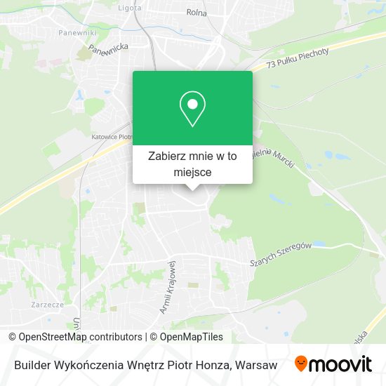 Mapa Builder Wykończenia Wnętrz Piotr Honza