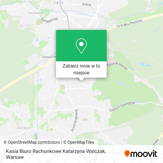 Mapa Kasia Biuro Rachunkowe Katarzyna Walczak