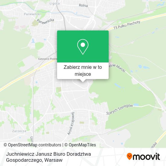 Mapa Juchniewicz Janusz Biuro Doradztwa Gospodarczego