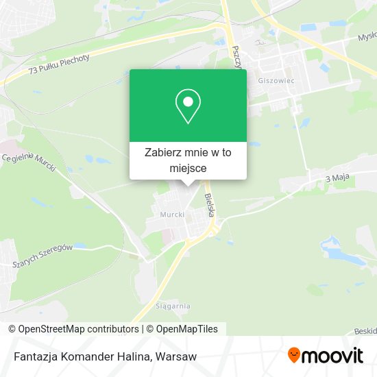 Mapa Fantazja Komander Halina