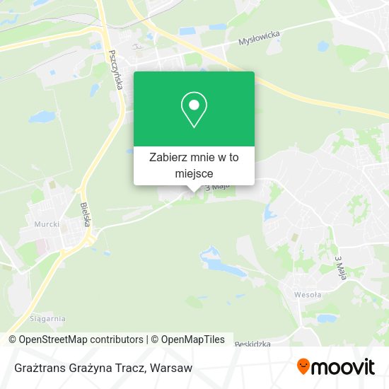 Mapa Grażtrans Grażyna Tracz