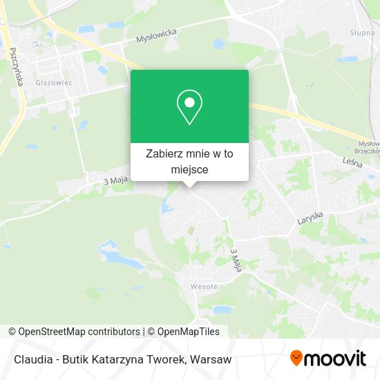 Mapa Claudia - Butik Katarzyna Tworek