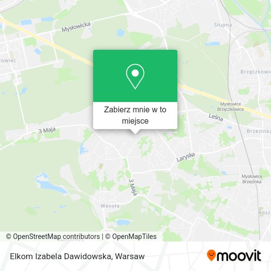 Mapa Elkom Izabela Dawidowska