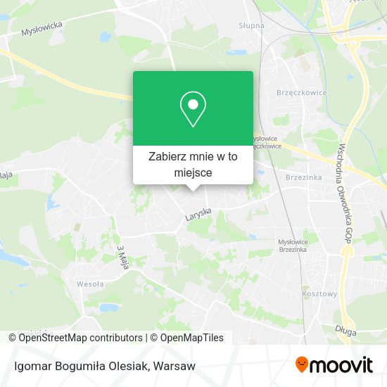 Mapa Igomar Bogumiła Olesiak