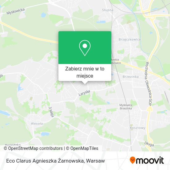 Mapa Eco Clarus Agnieszka Żarnowska