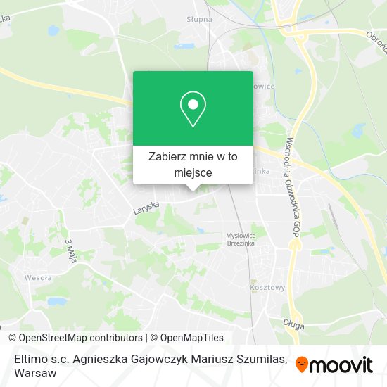 Mapa Eltimo s.c. Agnieszka Gajowczyk Mariusz Szumilas