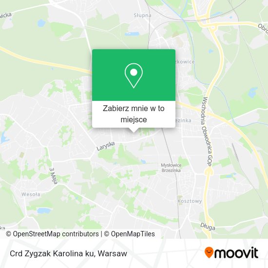 Mapa Crd Zygzak Karolina ku