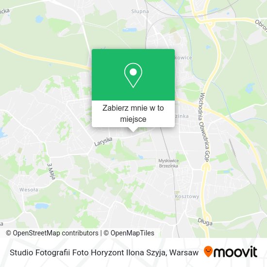 Mapa Studio Fotografii Foto Horyzont Ilona Szyja