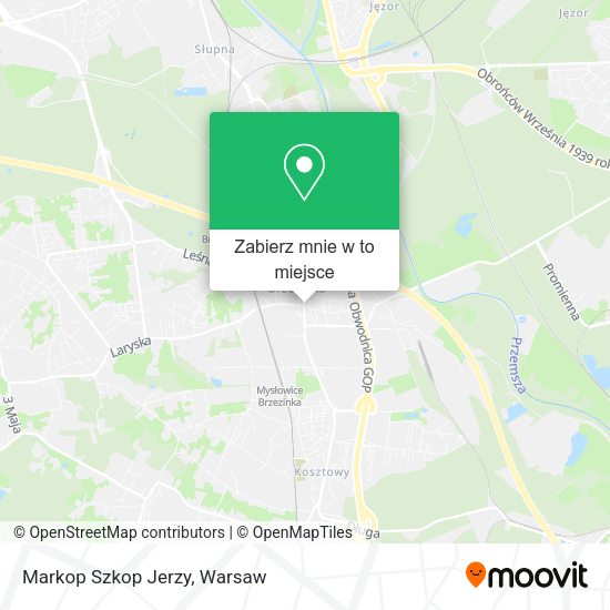 Mapa Markop Szkop Jerzy