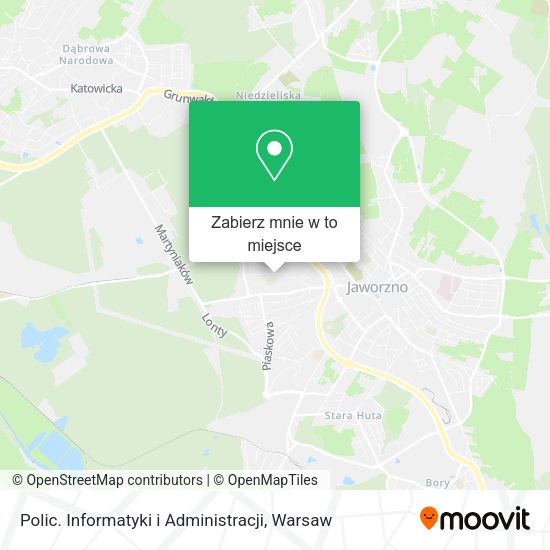 Mapa Polic. Informatyki i Administracji