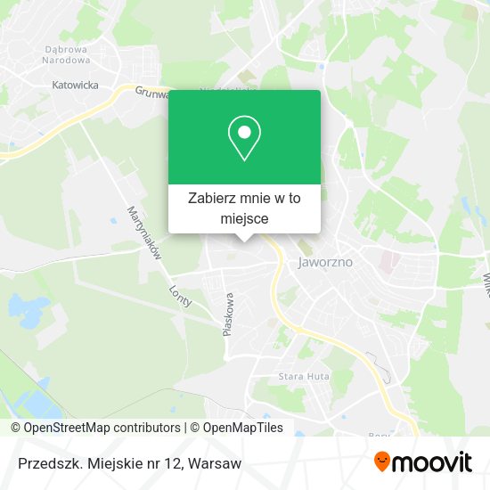 Mapa Przedszk. Miejskie nr 12