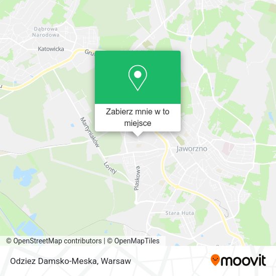 Mapa Odziez Damsko-Meska