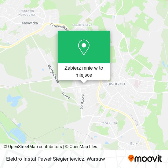 Mapa Elektro Instal Paweł Siegieniewicz