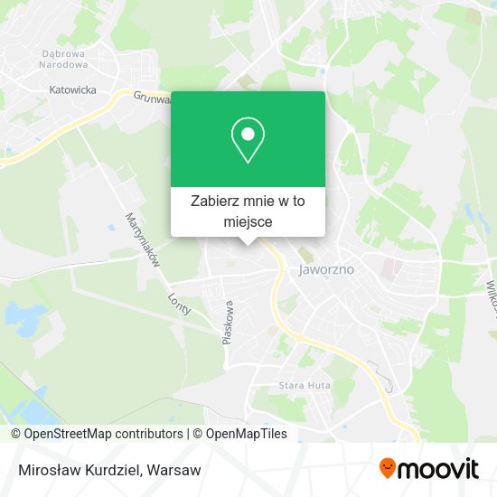 Mapa Mirosław Kurdziel