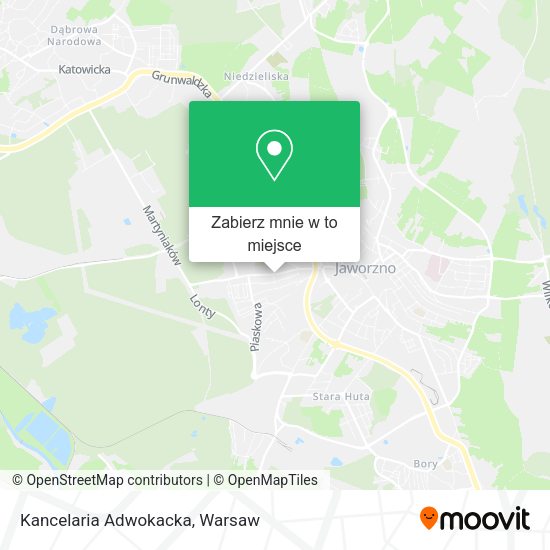 Mapa Kancelaria Adwokacka