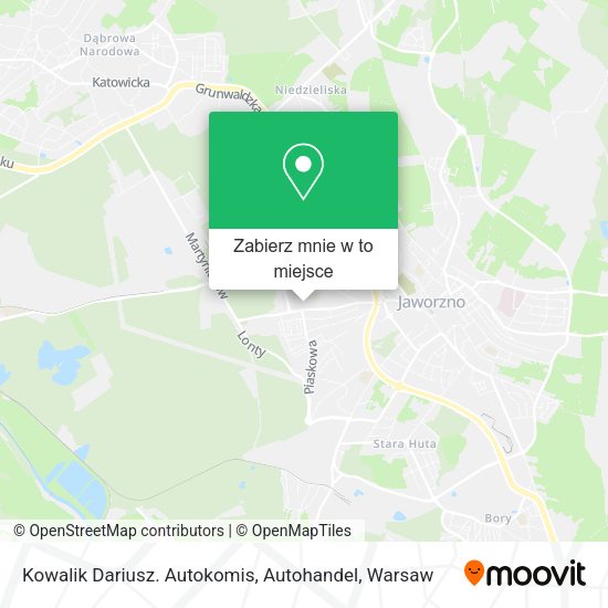 Mapa Kowalik Dariusz. Autokomis, Autohandel