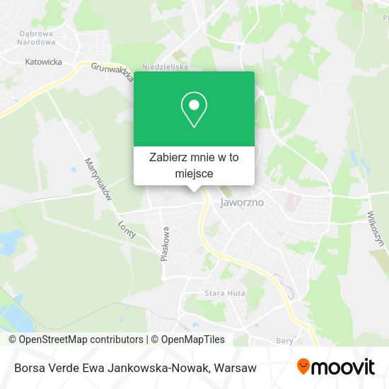 Mapa Borsa Verde Ewa Jankowska-Nowak