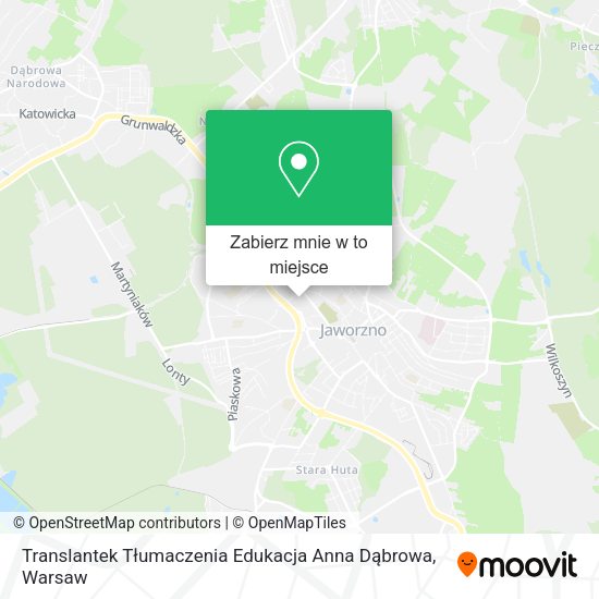 Mapa Translantek Tłumaczenia Edukacja Anna Dąbrowa