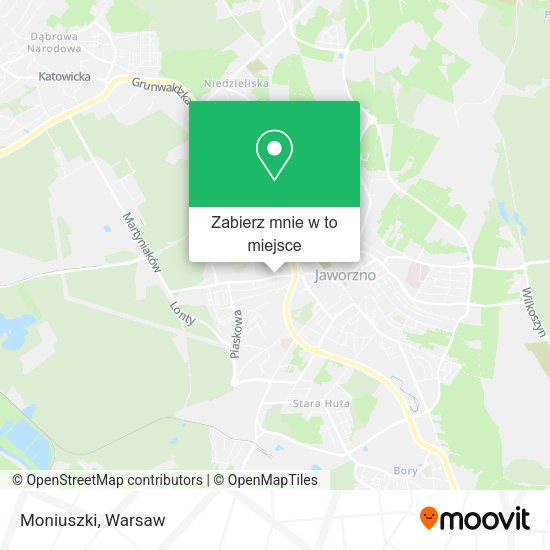 Mapa Moniuszki