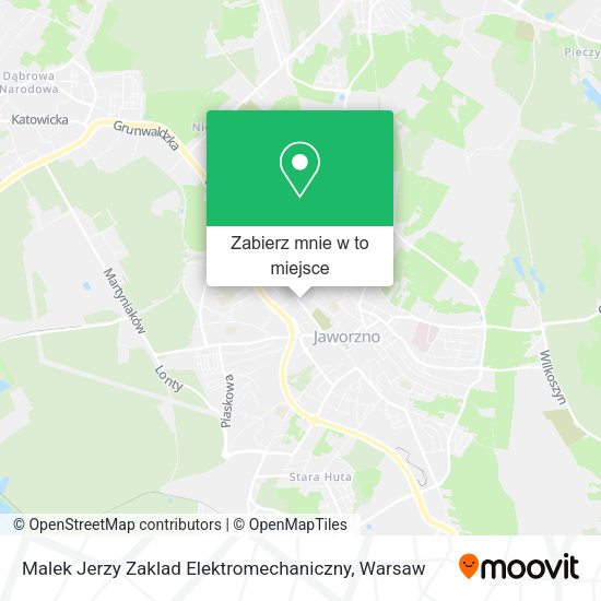 Mapa Malek Jerzy Zaklad Elektromechaniczny