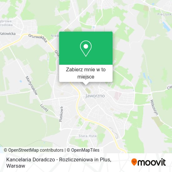 Mapa Kancelaria Doradczo - Rozliczeniowa in Plus