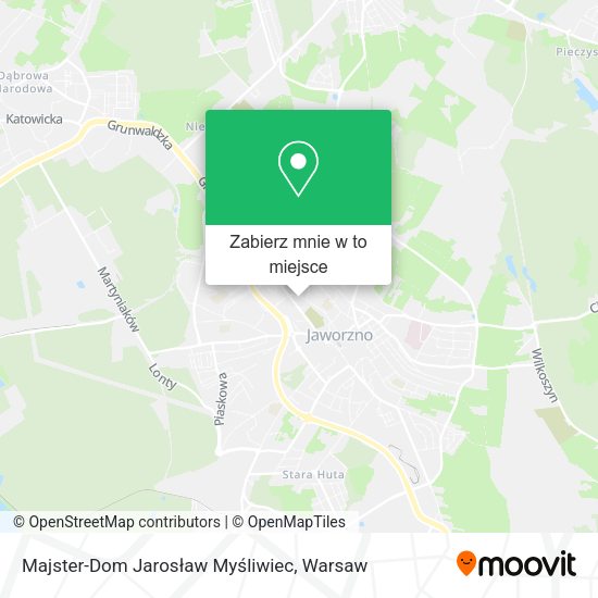 Mapa Majster-Dom Jarosław Myśliwiec